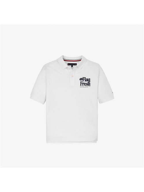 FLAG FUN REG POLO SS TOMMY HILFIGER | KB0KB09595/YBR